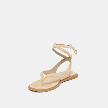 Jayden Almond Suede Sandals | Dolce Vita Best Price