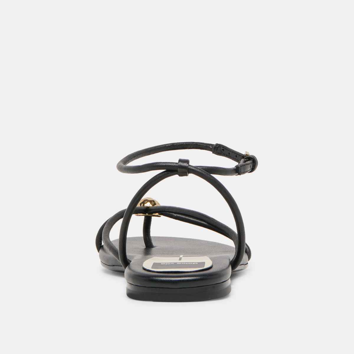 Kenley Black Leather Sandals | Dolce Vita Best Seller