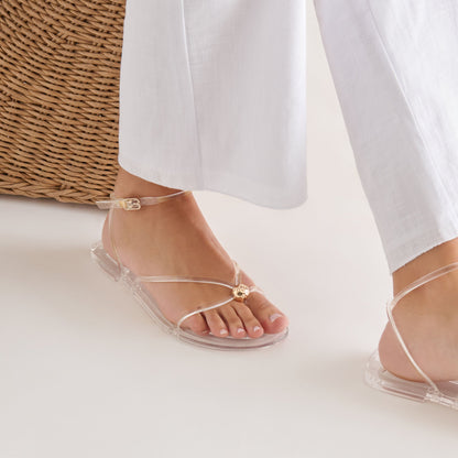 Kenley Vinyl Crystal Jelly Sandals | Dolce Vita Customer Favorite