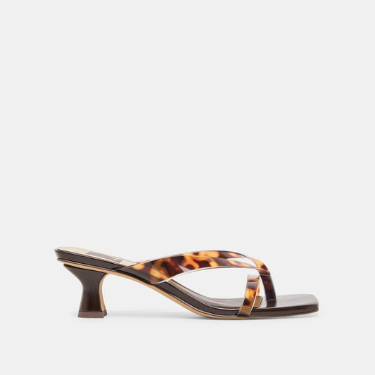 Brevel Vinyl Tortoise Jelly Heels | Dolce Vita Everyday