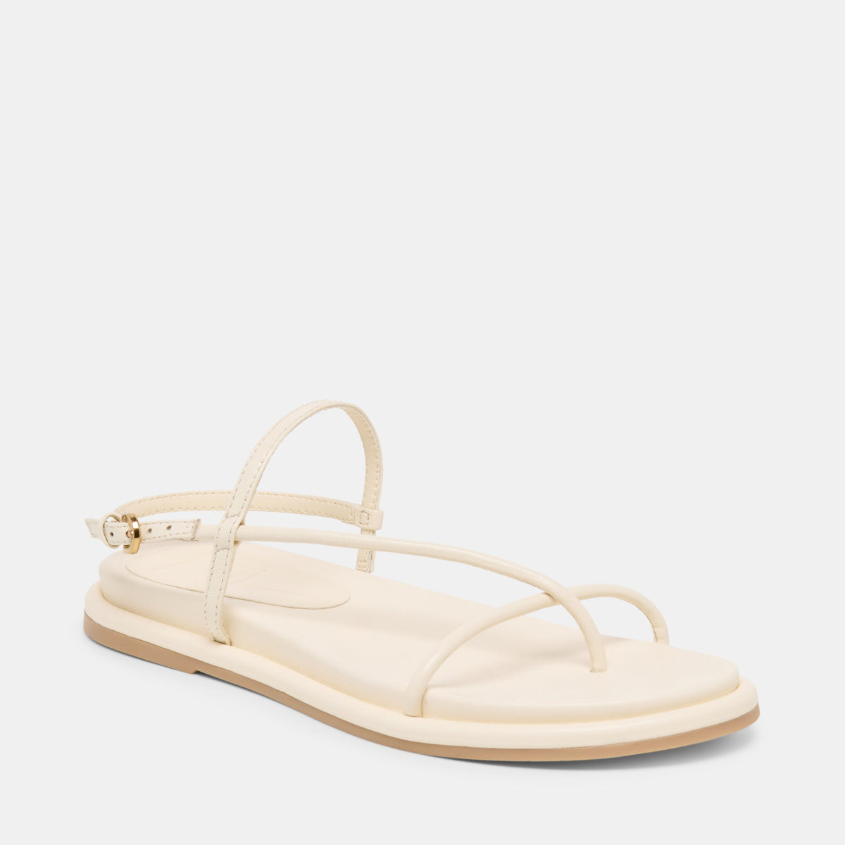 Dom Off White Leather Sandals | Dolce Vita Value