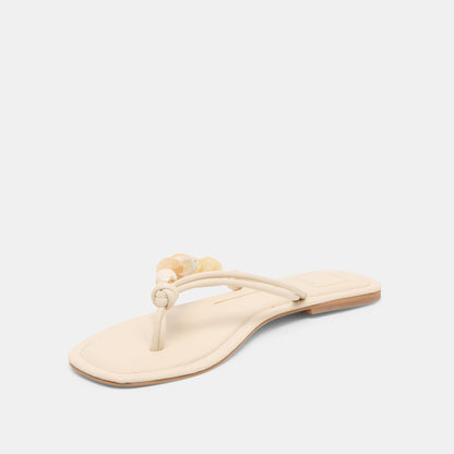 Cely Ivory Leather Sandals | Dolce Vita Recommended