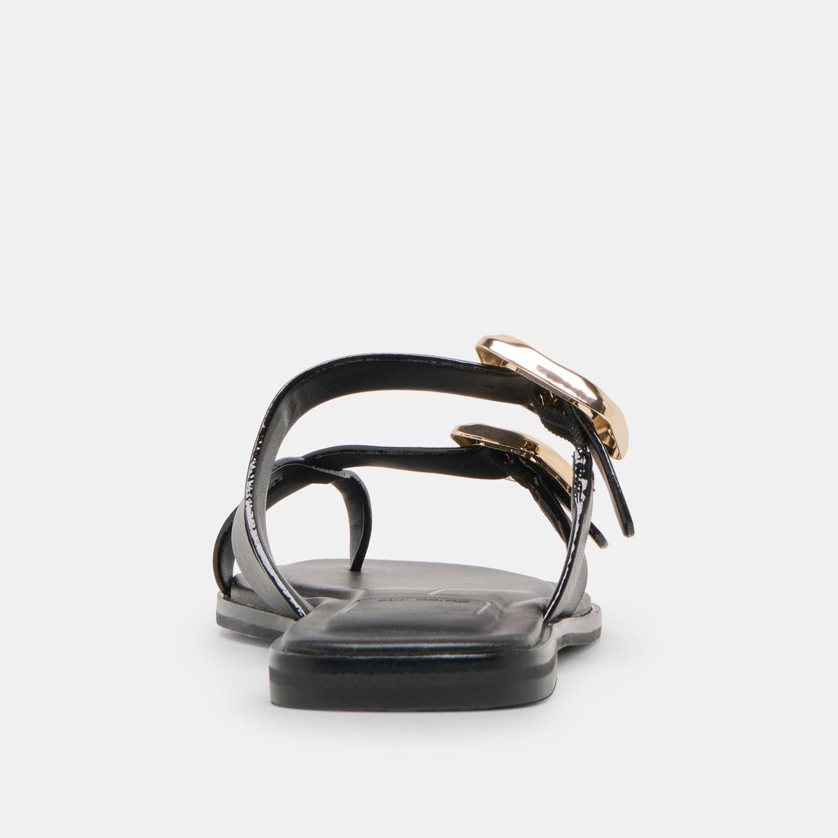 Shore Black Leather Sandals | Dolce Vita Signature