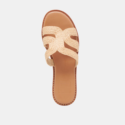 EMON SANDALS LT NATURAL RAFFIA
 – Dolce Vita | Dolce Vita Quality