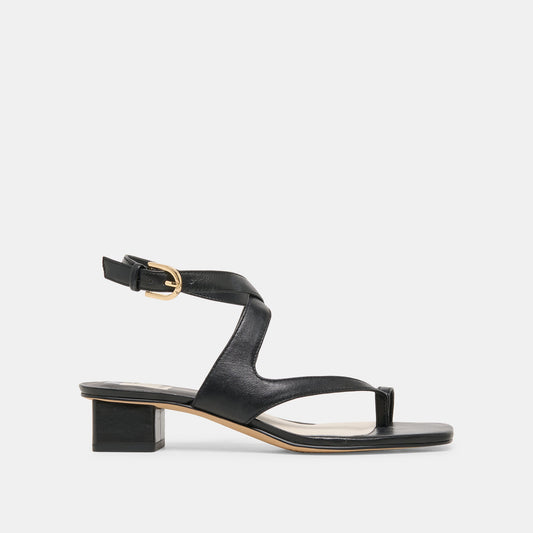 Kameo Black Leather Heels | Dolce Vita Signature