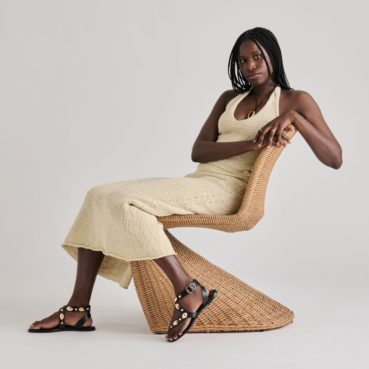 Jayde Black Leather Sandals | Dolce Vita Value