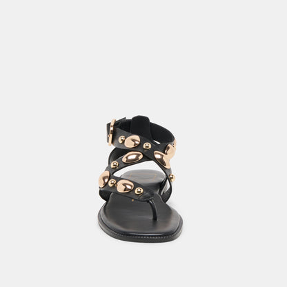 Jayde Black Leather Sandals | Dolce Vita Value
