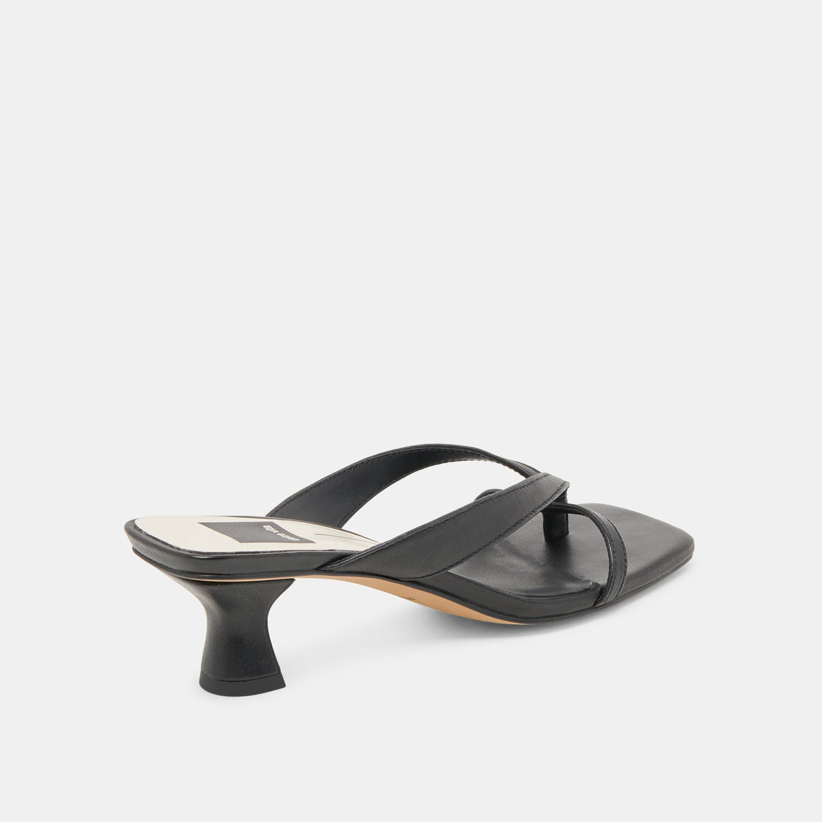 BREVEL WIDE HEELS ONYX LEATHER
 – Dolce Vita | Dolce Vita Everyday