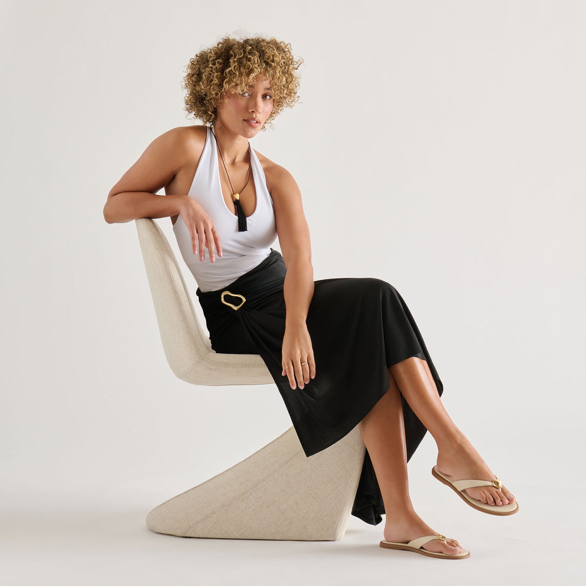 Jaina Bone Leather Sandals | Dolce Vita Discount