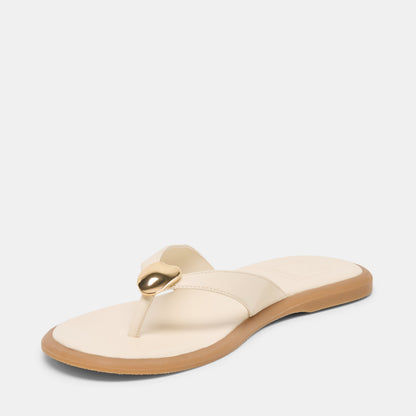 Jaina Bone Leather Sandals | Dolce Vita Discount