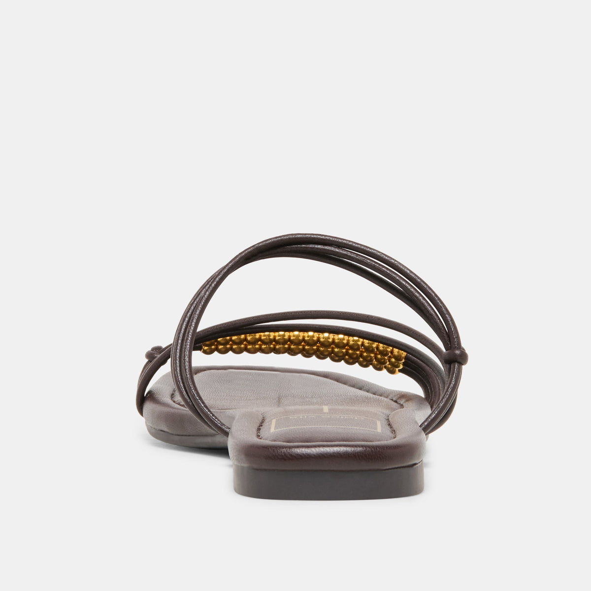 LYNDEE BEAD Espresso Stella Strappy Open-Toe Sandals | Dolce Vita Featured