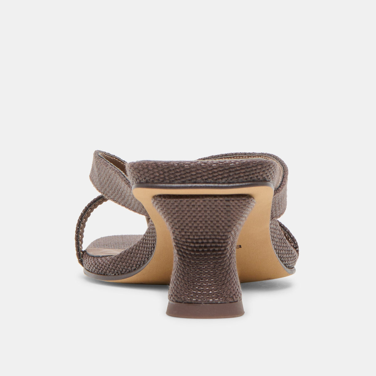 Brevel Chocolate Raffia Heels | Dolce Vita Special Offer