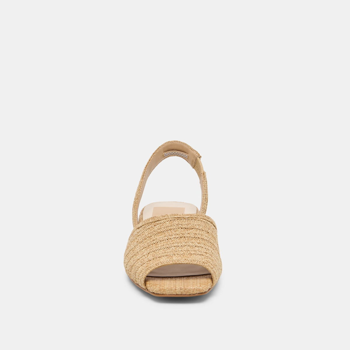 MARZY Natural Raffia Slingback Peep-Toe Sandals | Dolce Vita Special Offer