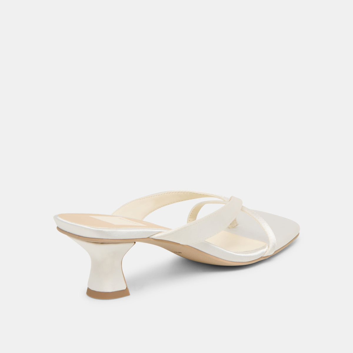 Brevel True White Satin Heels | Dolce Vita Best Seller