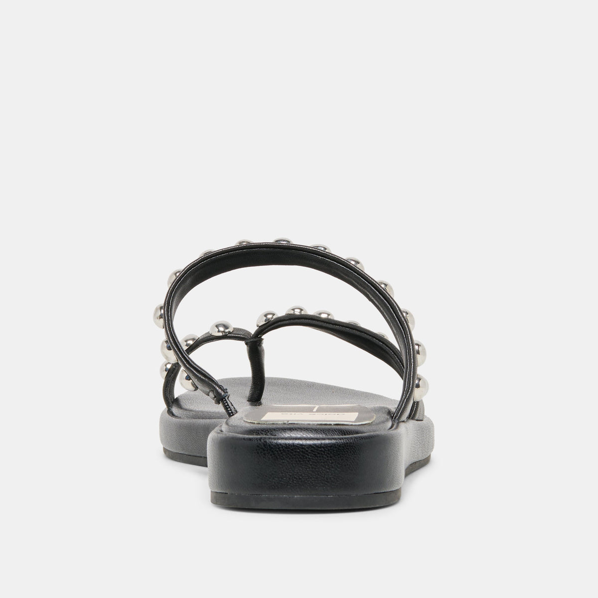 Amary Stud Black Leather Sandals | Dolce Vita Exclusive