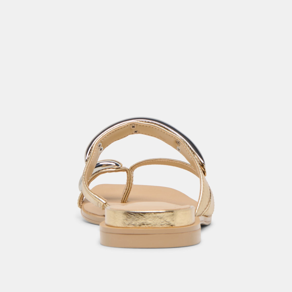 Tarina Gold Leather Sandals | Dolce Vita Value