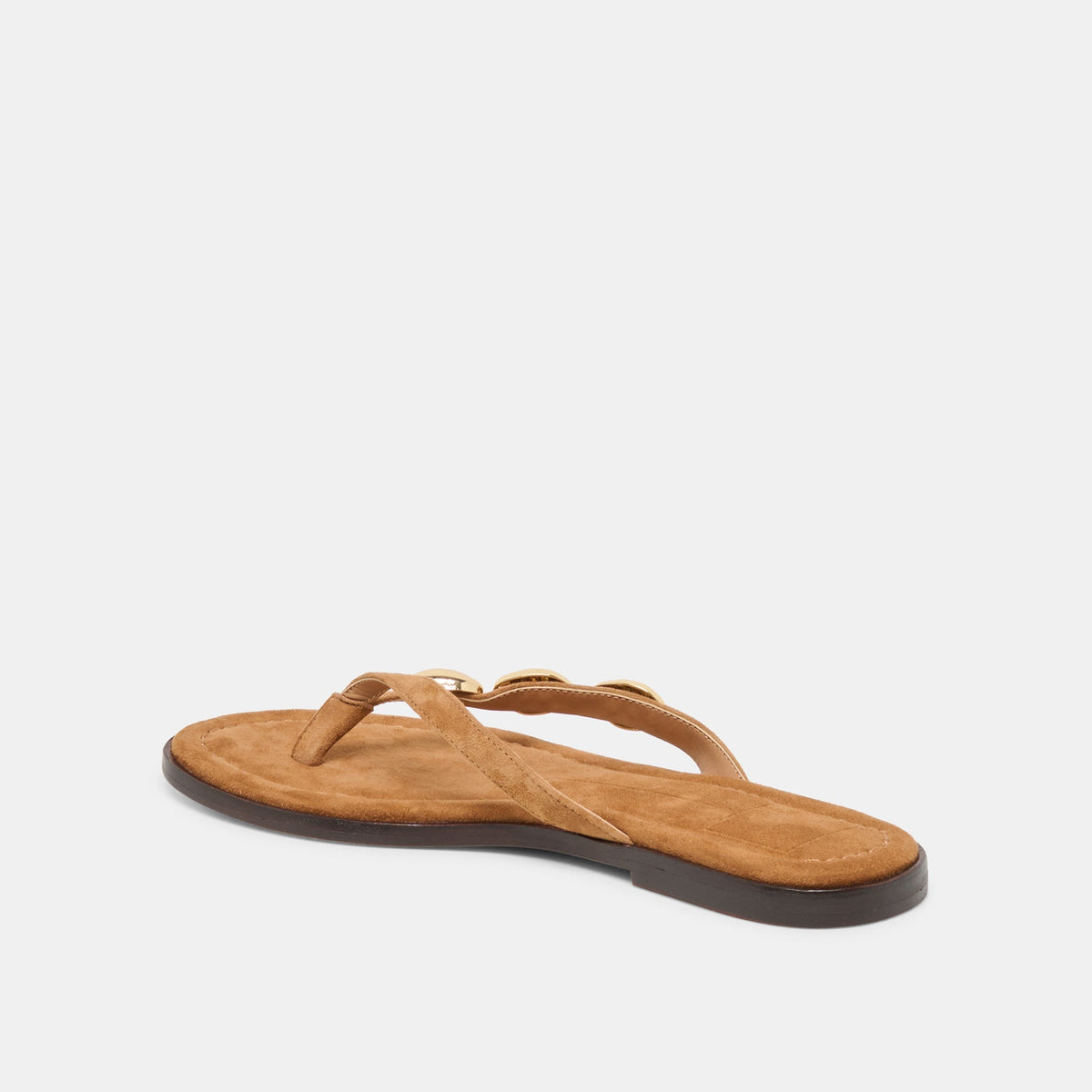 Juny Teak Suede Sandals | Dolce Vita Exclusive