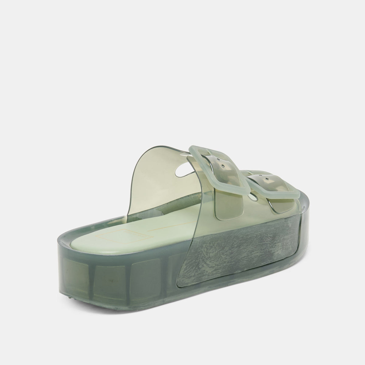 JULIO X Olive Vinyl Jelly Platform Sandals | Dolce Vita Customer Favorite