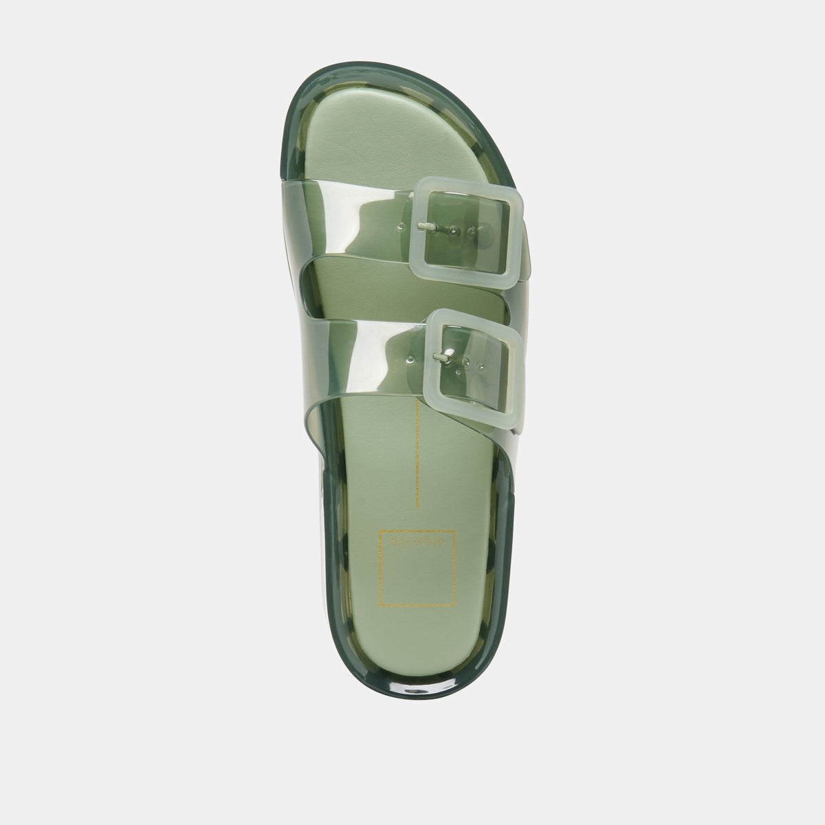 JULIO X Olive Vinyl Jelly Platform Sandals | Dolce Vita Customer Favorite