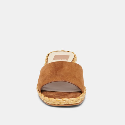 Dixi Brown Suede Sandals | Dolce Vita Great Value