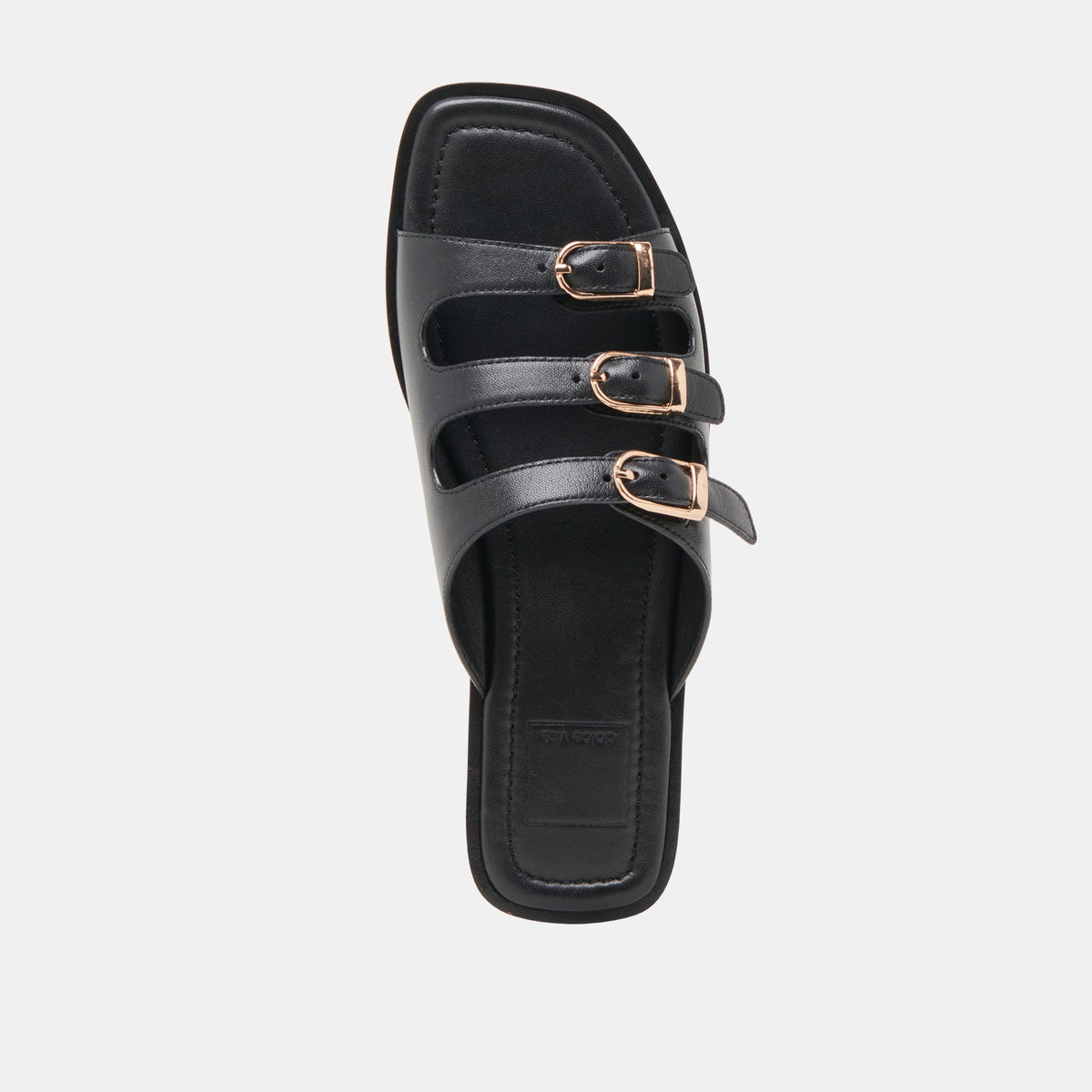 Fin Black Leather Sandals | Dolce Vita Quality