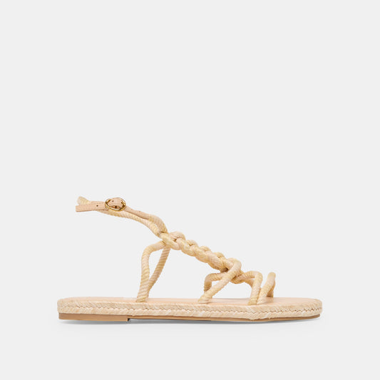 ELYANA Natural Multi Rope Raffia Strappy Sandals | Dolce Vita Hot Sale