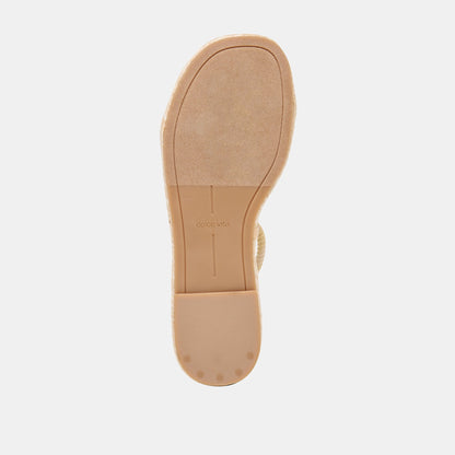 ELYANA Natural Multi Rope Raffia Strappy Sandals | Dolce Vita Hot Sale