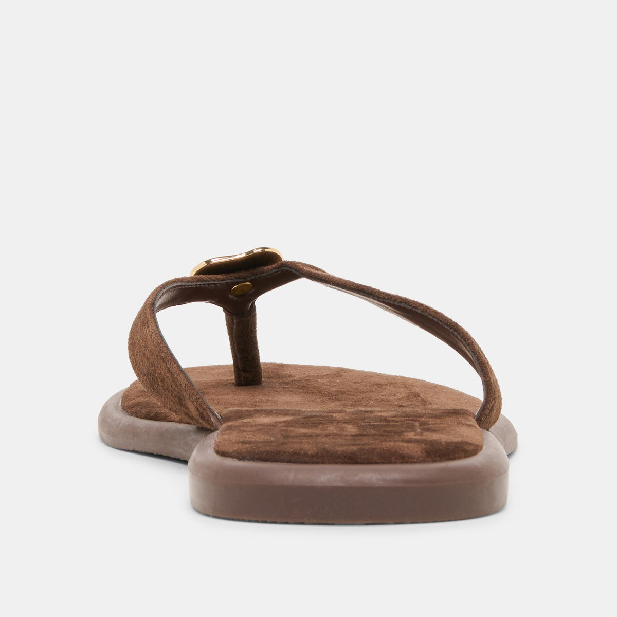 Jaina Dk Brown Suede Sandals | Dolce Vita Featured