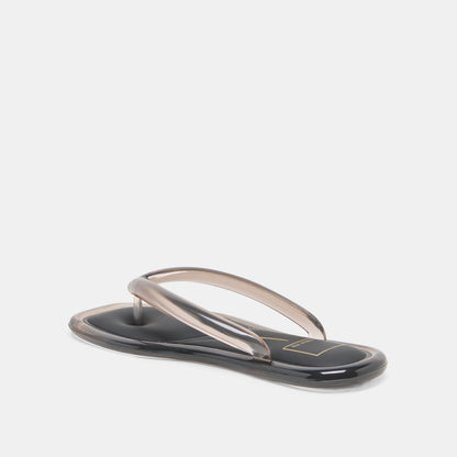 JOZEY Black Jelly Flip-Flop Sandals | Dolce Vita Hot Sale