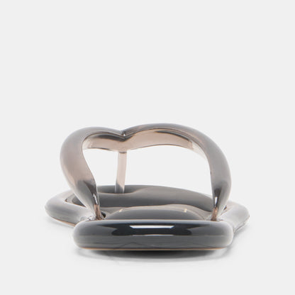 JOZEY Black Jelly Flip-Flop Sandals | Dolce Vita Hot Sale