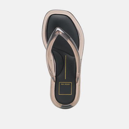 JOZEY Black Jelly Flip-Flop Sandals | Dolce Vita Hot Sale