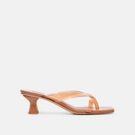 Brevel Vinyl Wide Whiskey Jelly Heels | Dolce Vita Best Seller