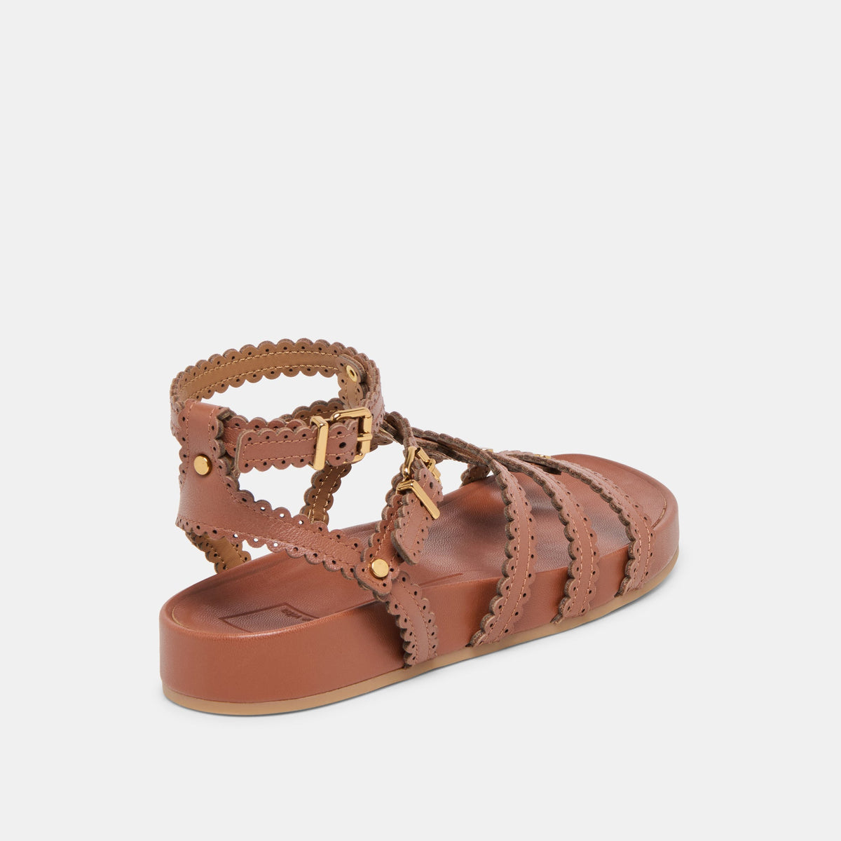 Susana Cognac Leather Sandals | Dolce Vita Top Pick
