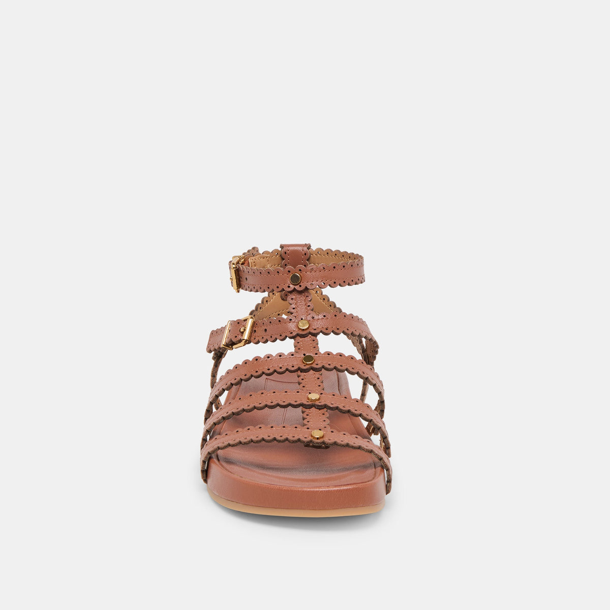 Susana Cognac Leather Sandals | Dolce Vita Top Pick