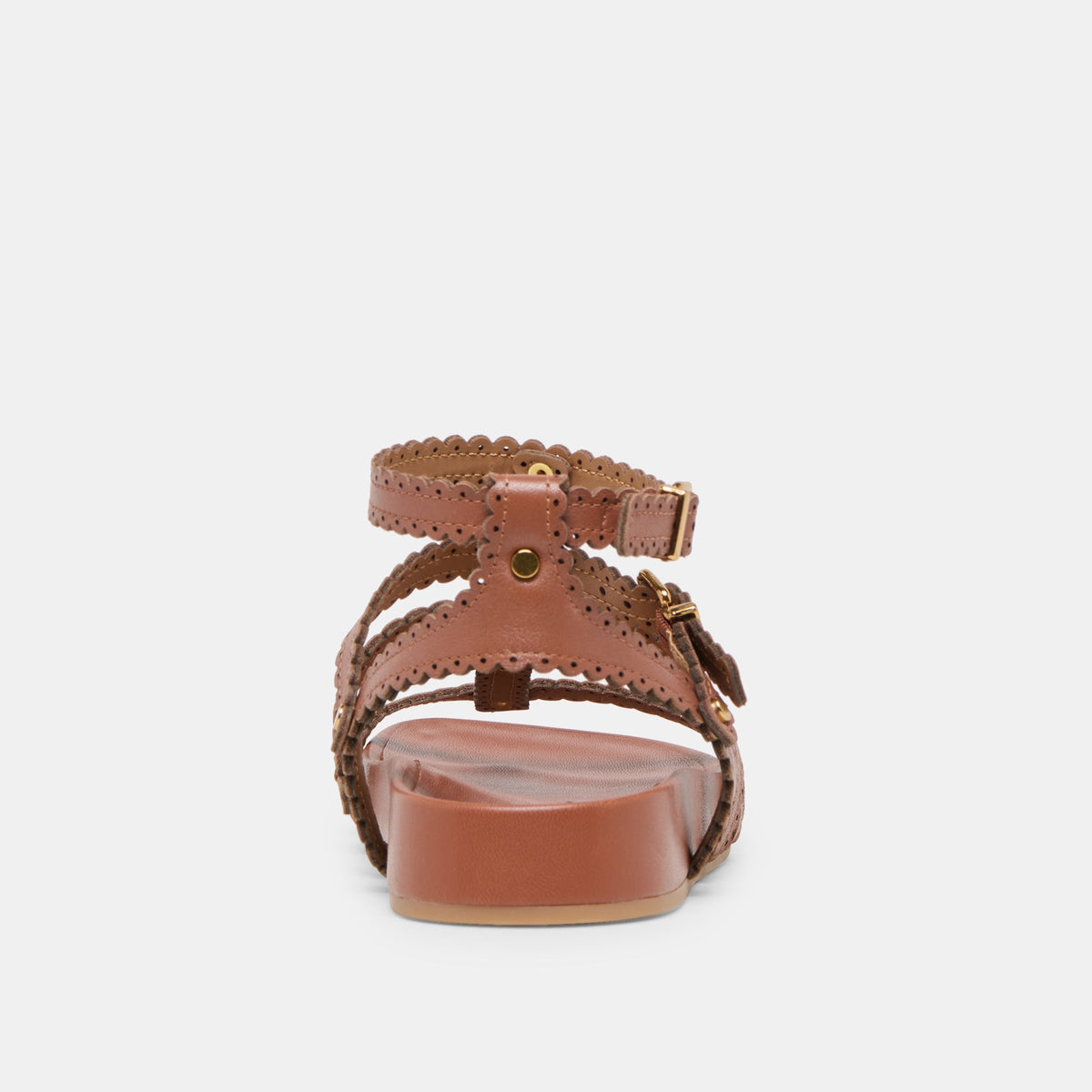 Susana Cognac Leather Sandals | Dolce Vita Top Pick