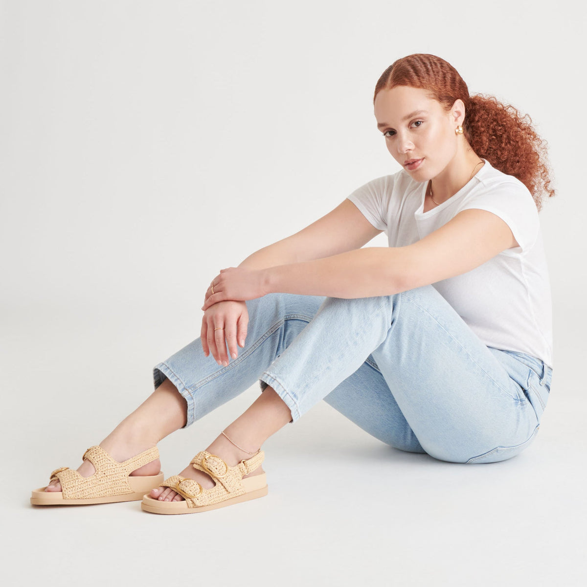 STARLA CROCHET SANDALS NATURAL KNIT
 – Dolce Vita | Dolce Vita Value