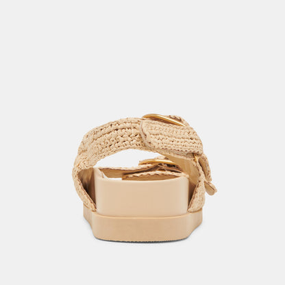 STARLA CROCHET SANDALS NATURAL KNIT
 – Dolce Vita | Dolce Vita Value