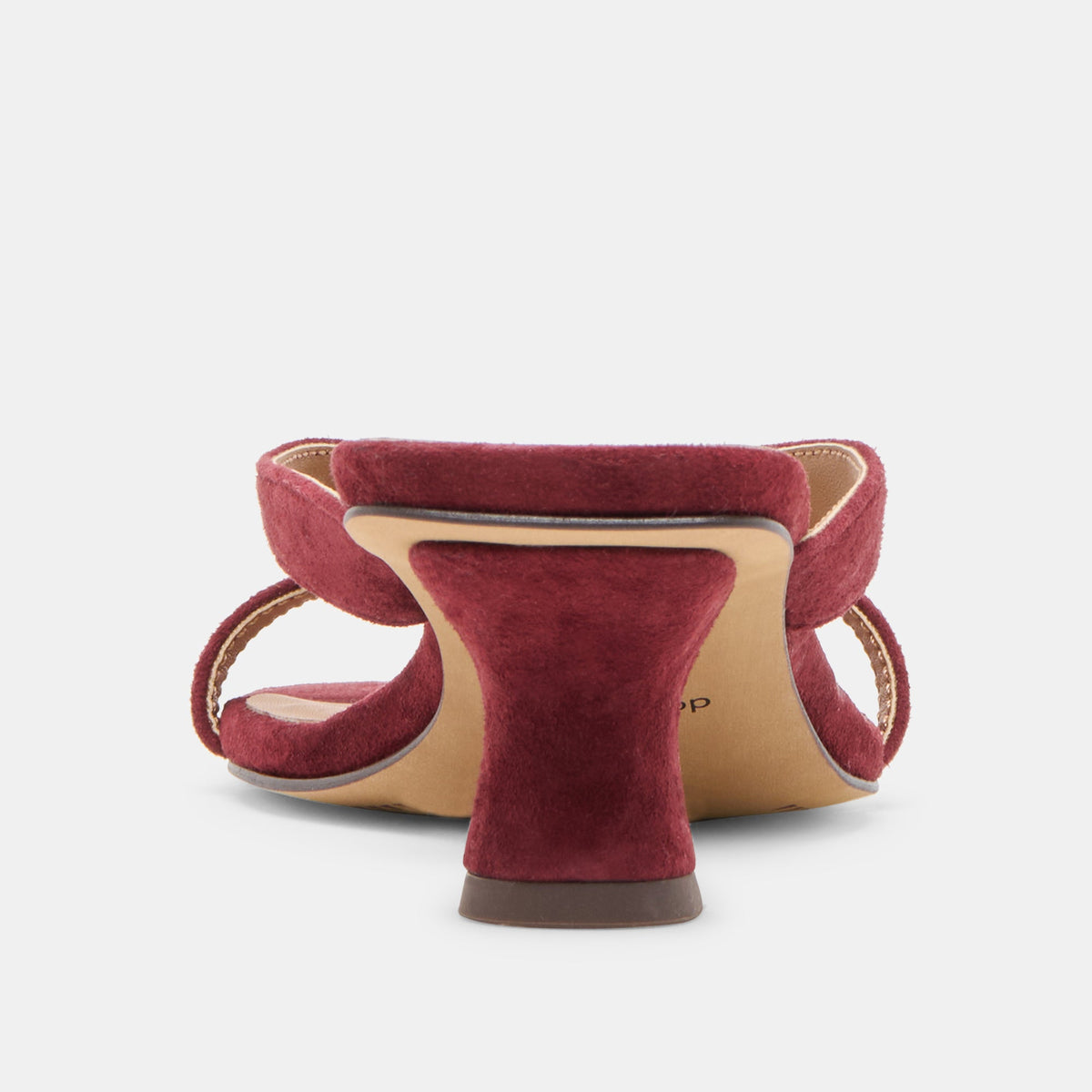 Brevel Oxblood Suede Heels | Dolce Vita Essential
