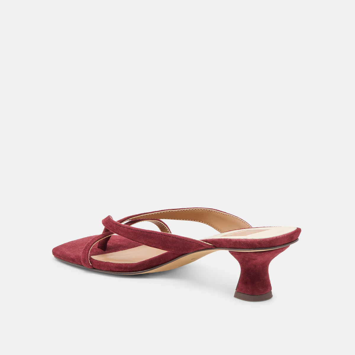 Brevel Oxblood Suede Heels | Dolce Vita Essential
