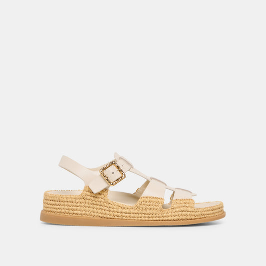Shenna Bone Leather Sandals | Dolce Vita Classic