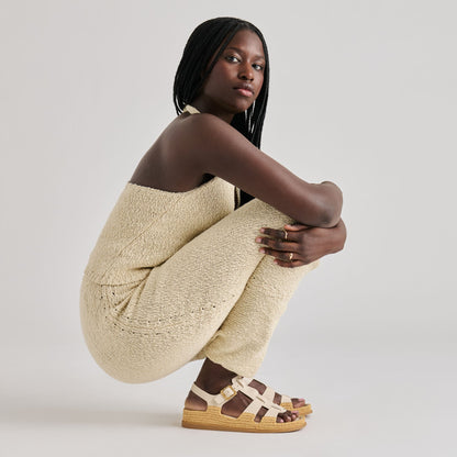 Shenna Bone Leather Sandals | Dolce Vita Classic