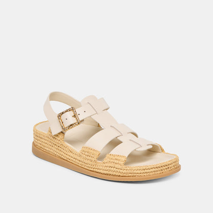 Shenna Bone Leather Sandals | Dolce Vita Classic