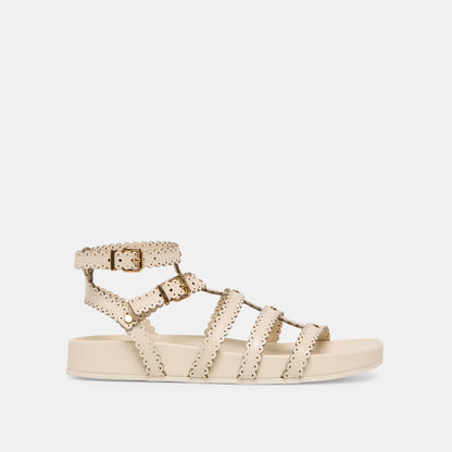 Susana Creme Leather Sandals | Dolce Vita Customer Favorite