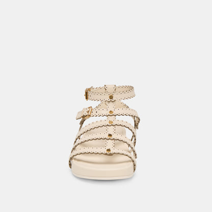 Susana Creme Leather Sandals | Dolce Vita Customer Favorite