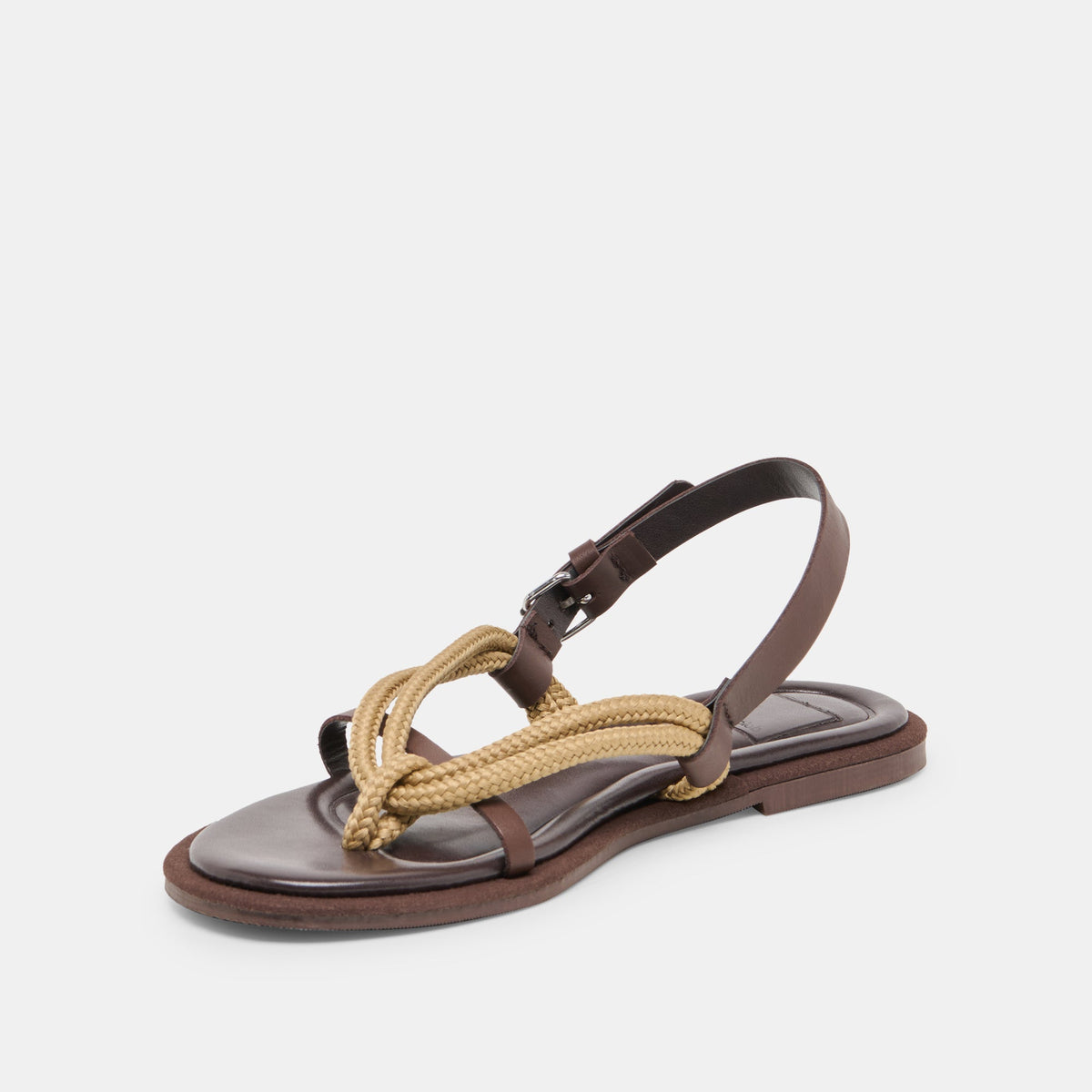 Reed Dk Brown Leather Sandals | Dolce Vita Latest