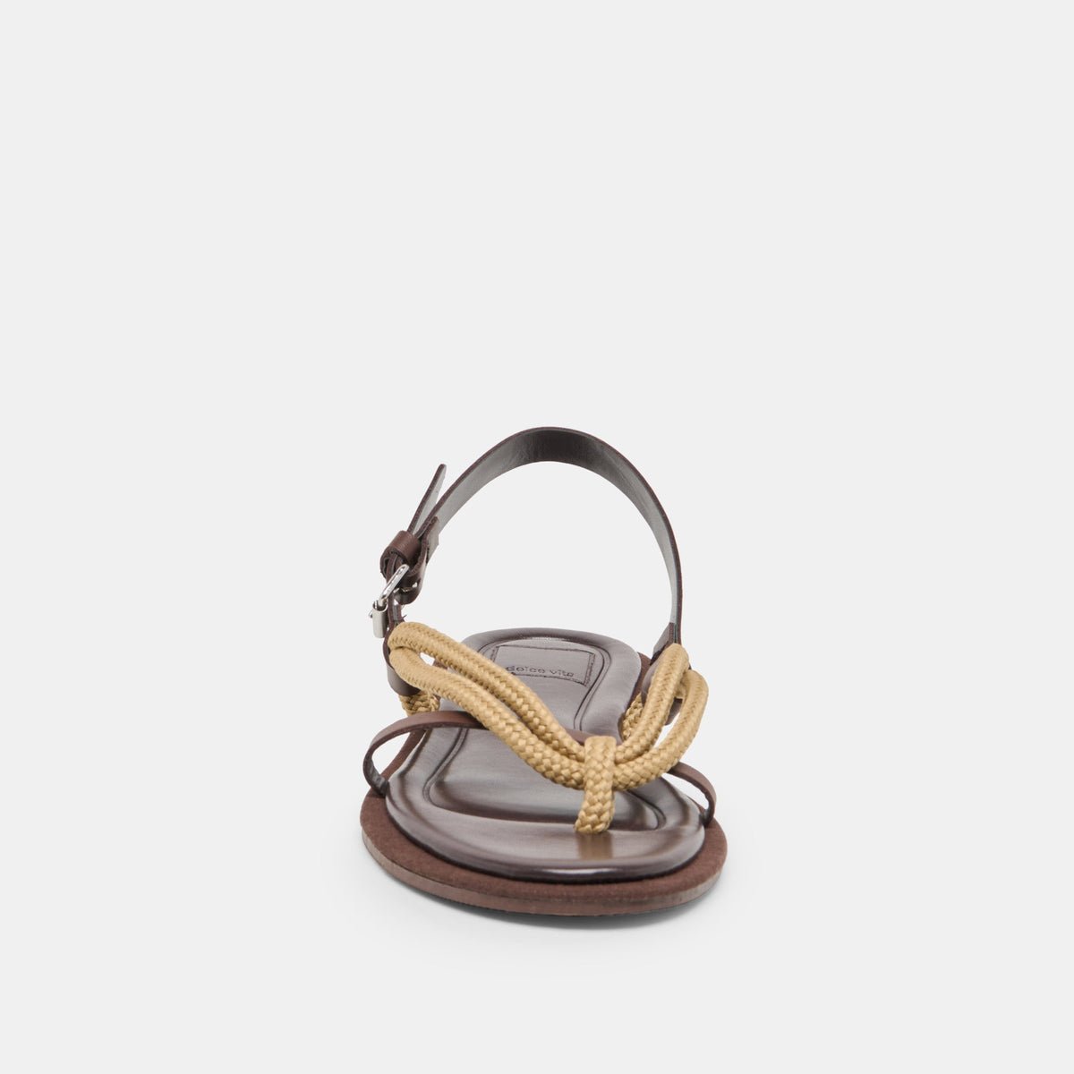 Reed Dk Brown Leather Sandals | Dolce Vita Latest
