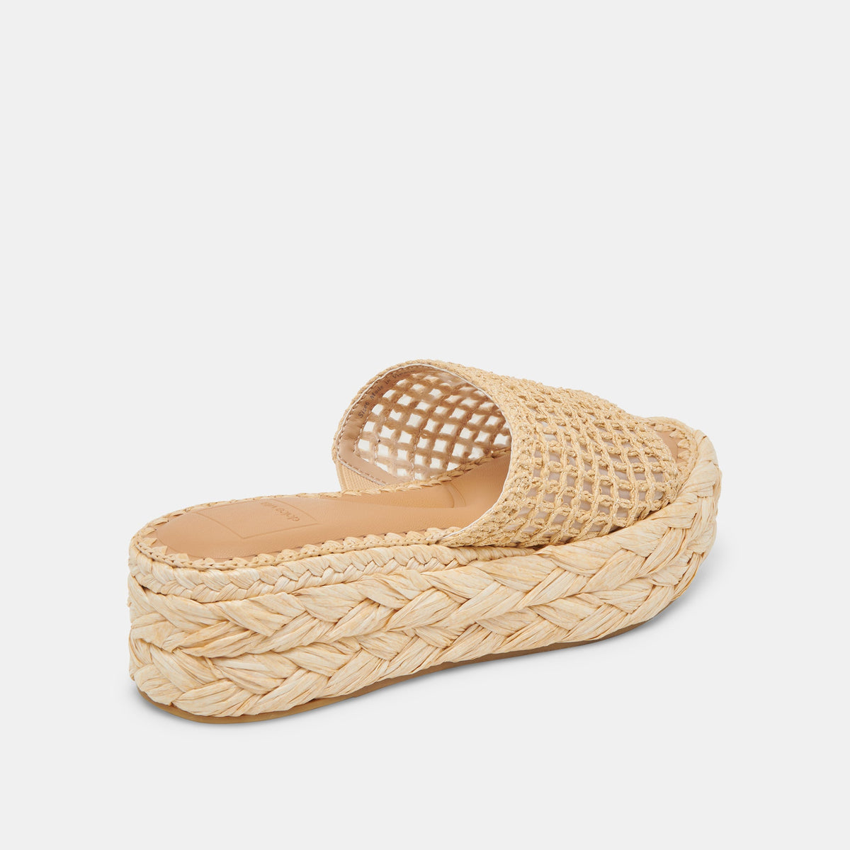 CHAVI MESH SANDALS NATURAL WOVEN RAFFIA
 – Dolce Vita | Dolce Vita Signature