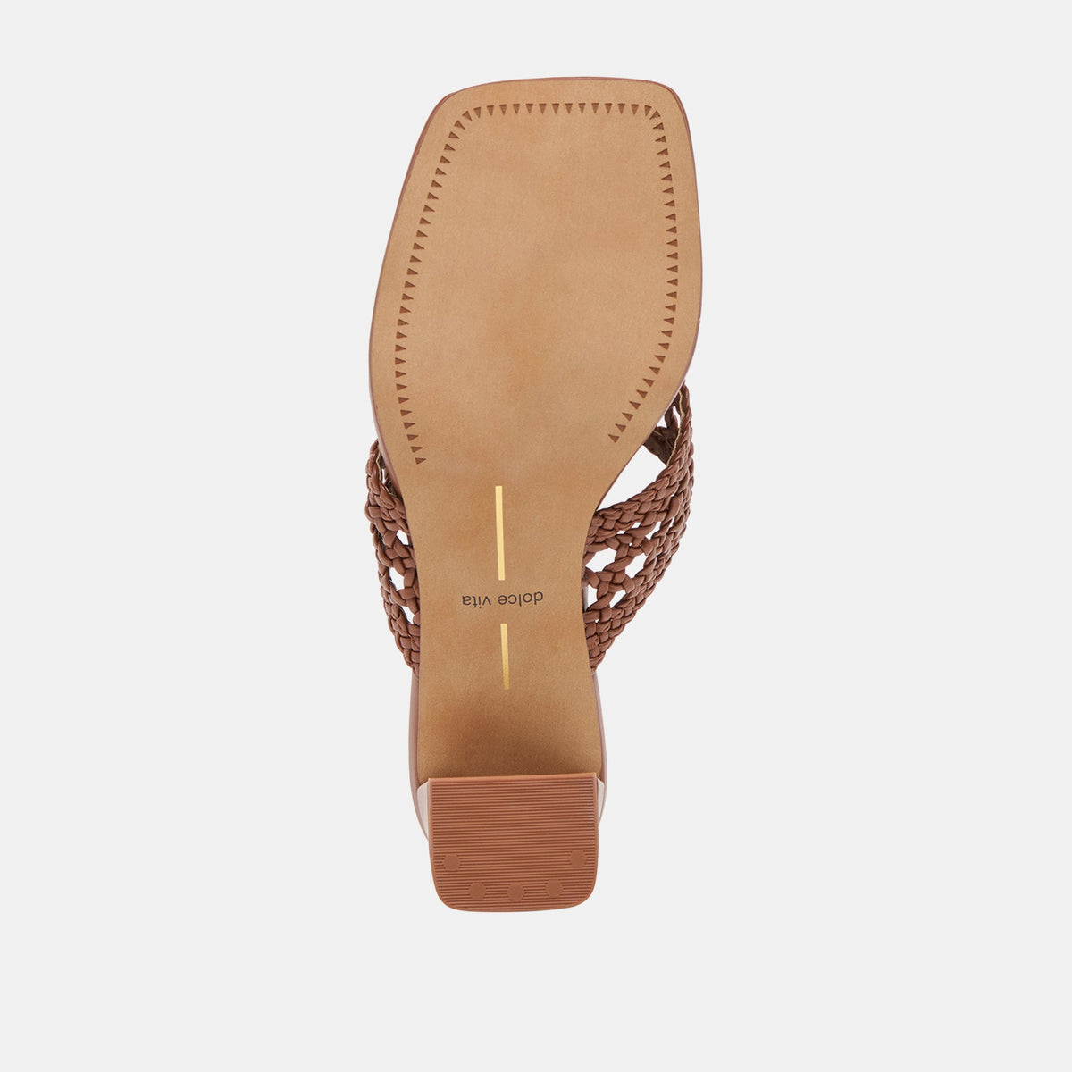 Barlo Cognac Woven Stella Heels | Dolce Vita Recommended