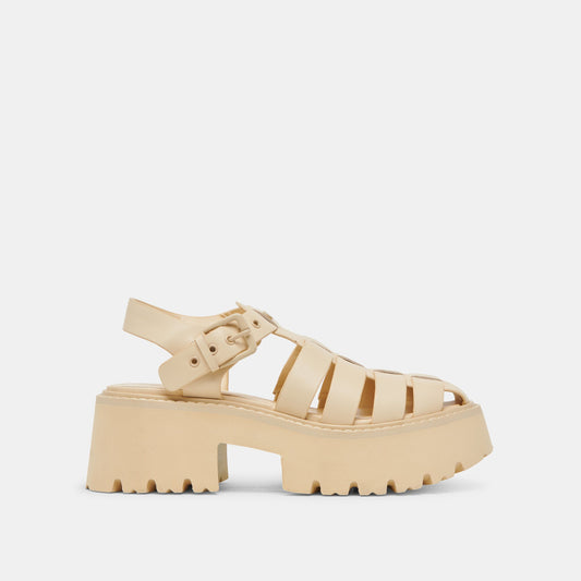LASLY TONAL SANDALS LIGHT YELLOW LEATHER
 – Dolce Vita | Dolce Vita Sale