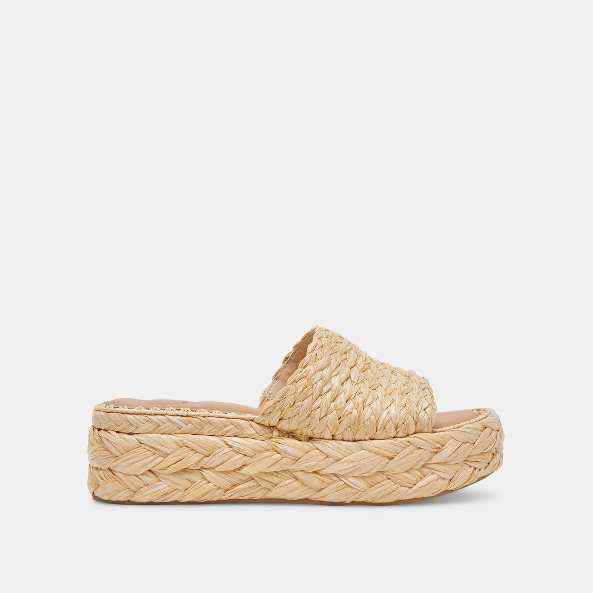 Chavi Sandals in Lt. Natural Raffia - Dolce Vita Shoes | Dolce Vita Classic